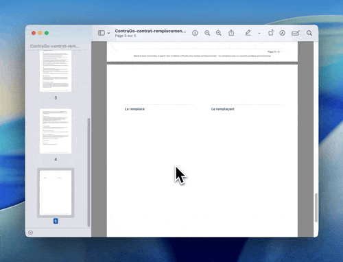 Démonstration : signer un contrat PDF avec Aperçu sur MacOS